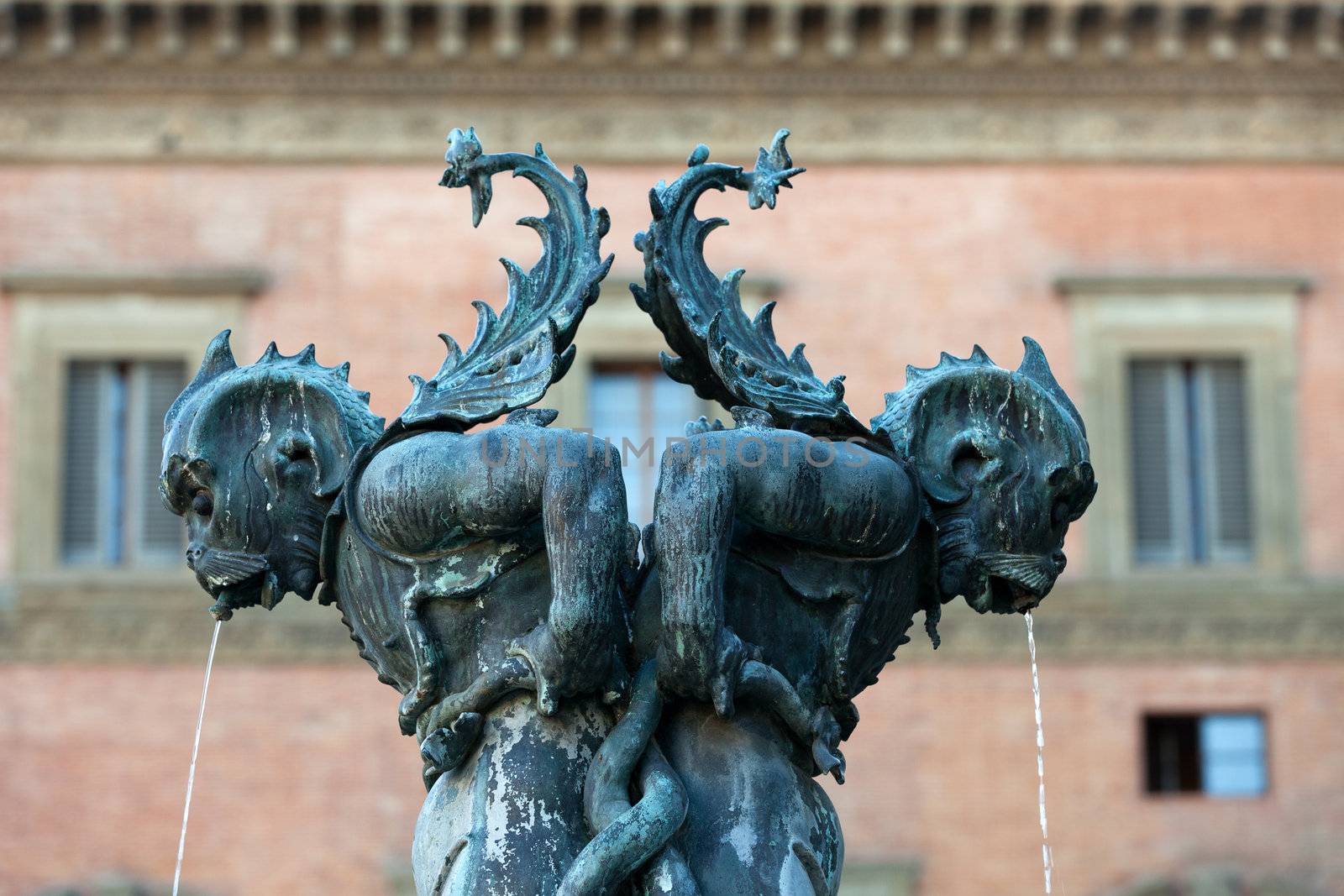 Piazza della Santissima Annunziata in Florence, Italy 