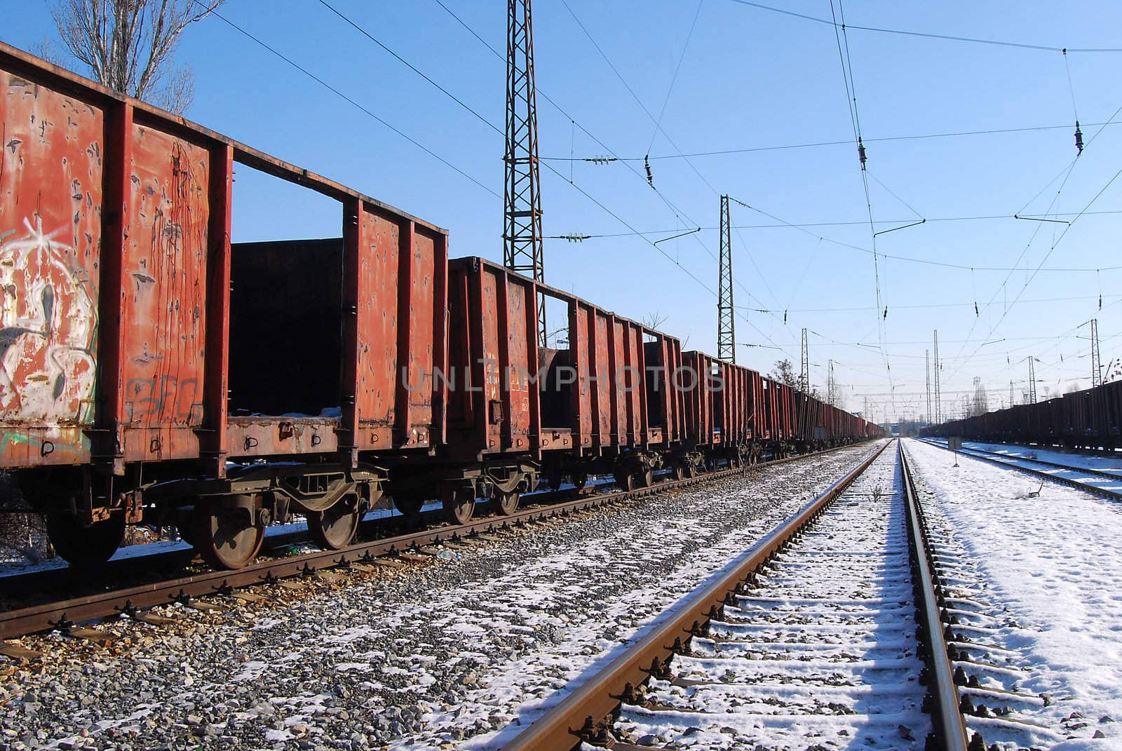 Abandoned freight wagons, lines by varbenov