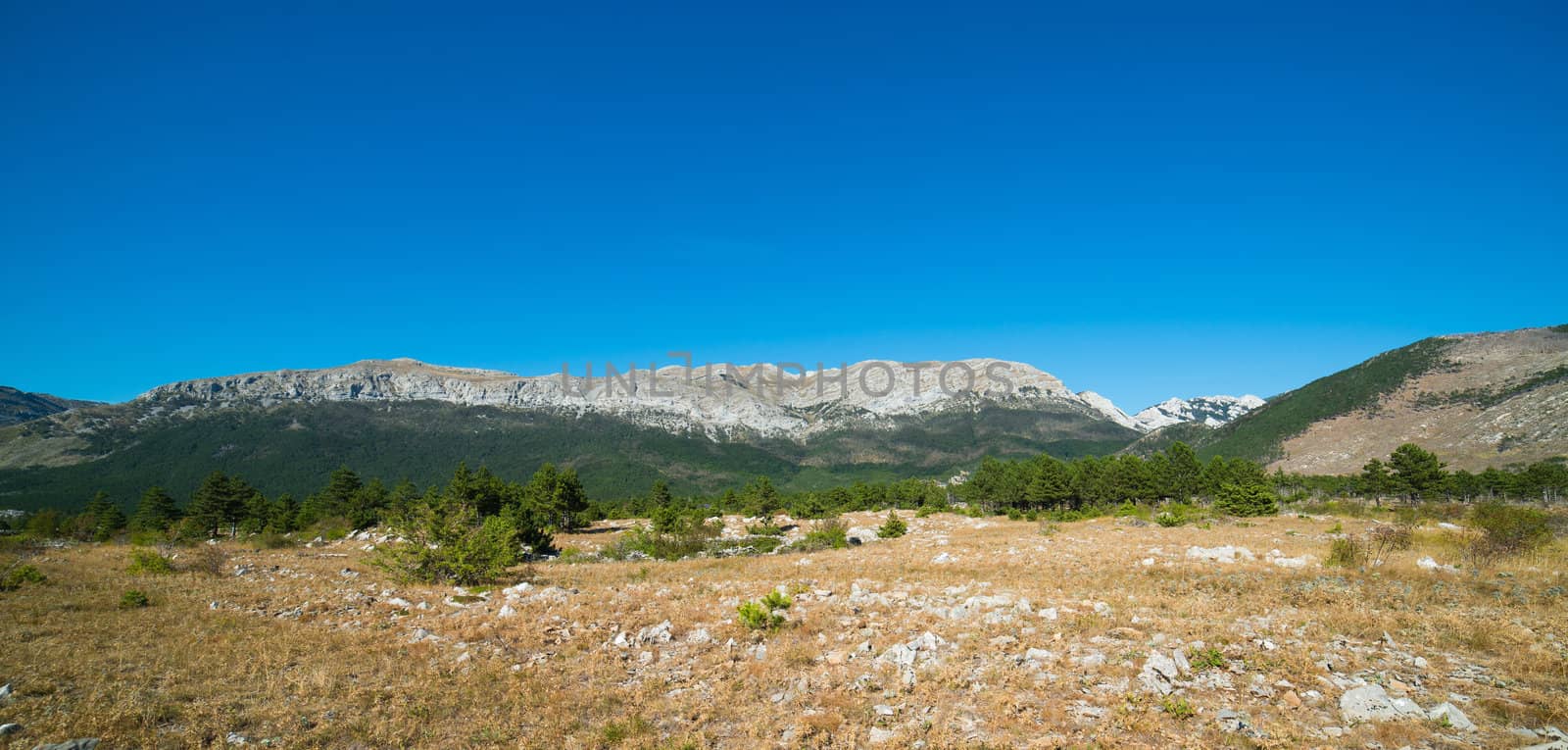 Veliko Rujno Plateau in Paklenica National Park - Velebit mountains, Croatia