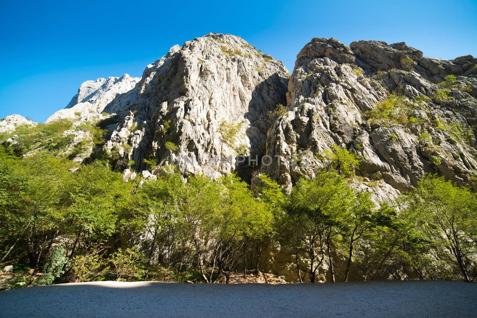 Canyon in Paklenica National Park - Velebit mountains