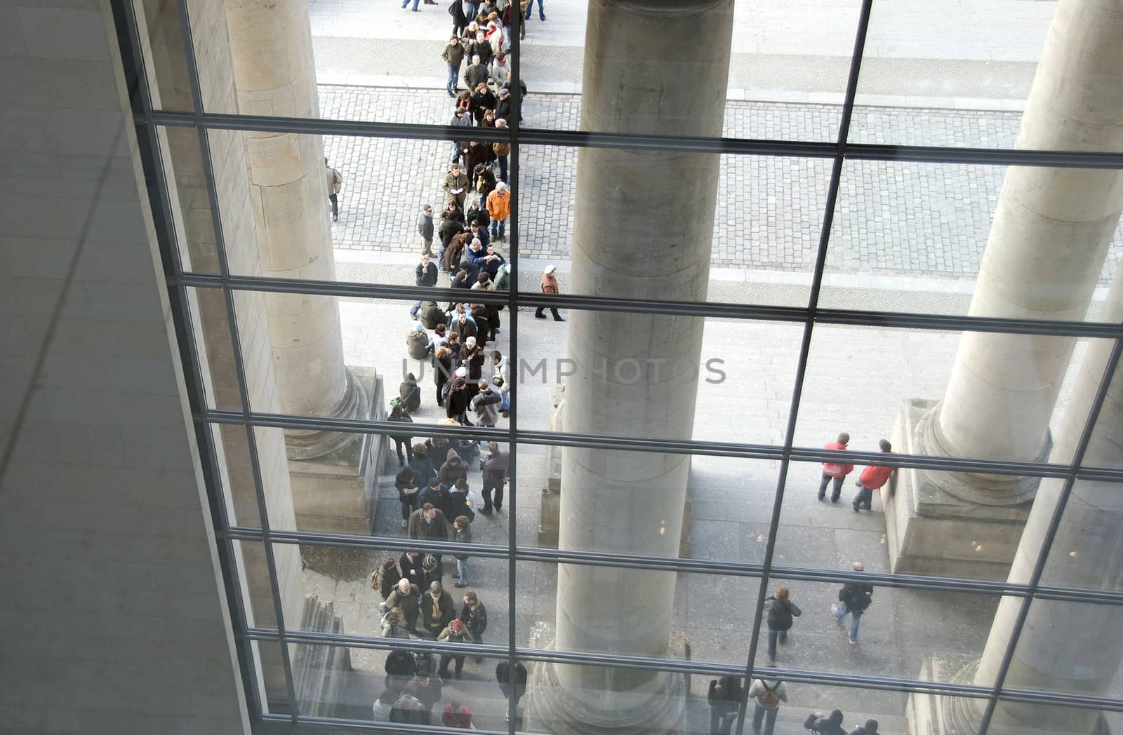  The Reichstag building in Berlin, Germany, It was opened in 1894 as a Parliament of the German Empire and work till today.