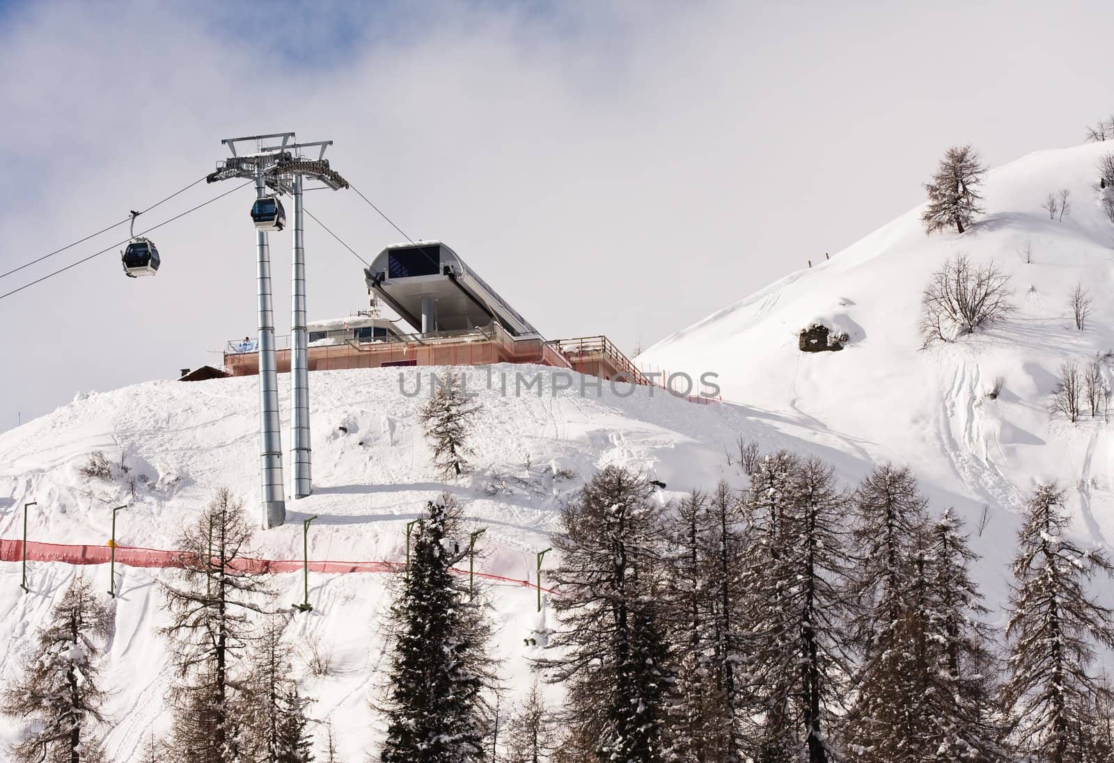 Ski resort Madonna di Campiglio. Italy