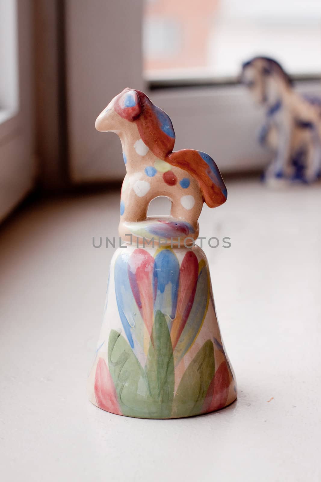 An original toy ceramics painted horse
