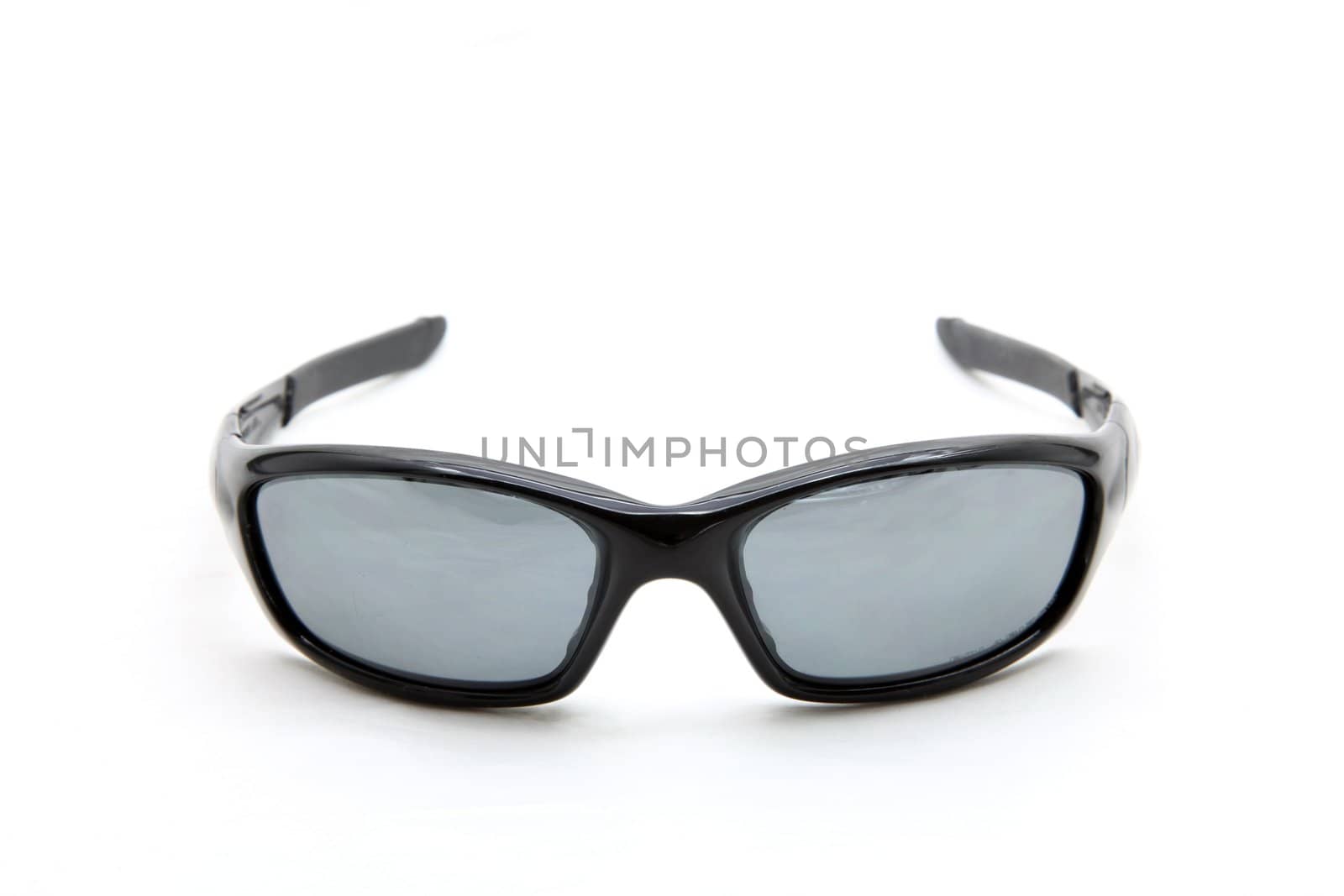 studio shot of isolated fashion sunglasses isolated on white background