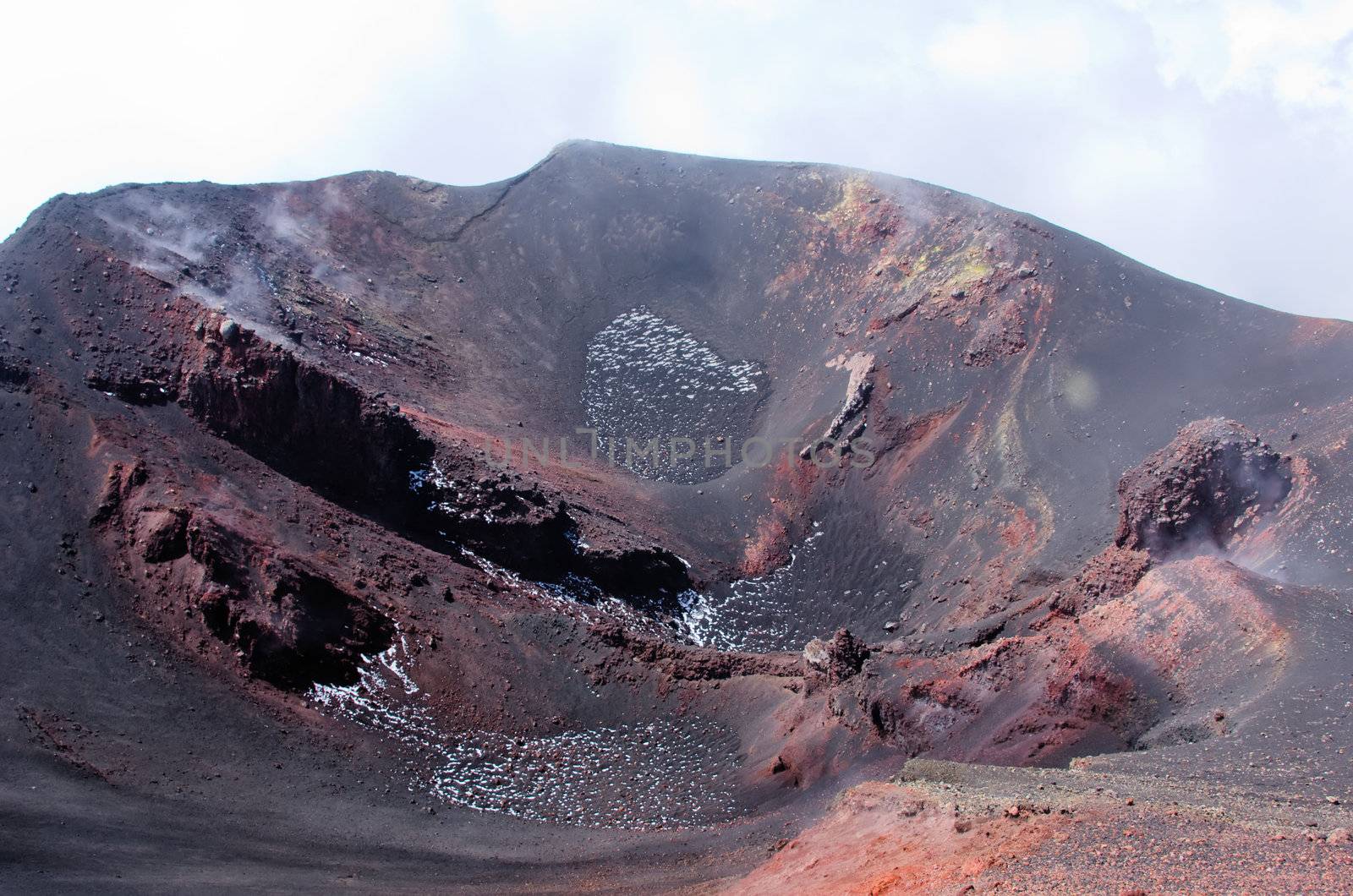 the Etna volcano