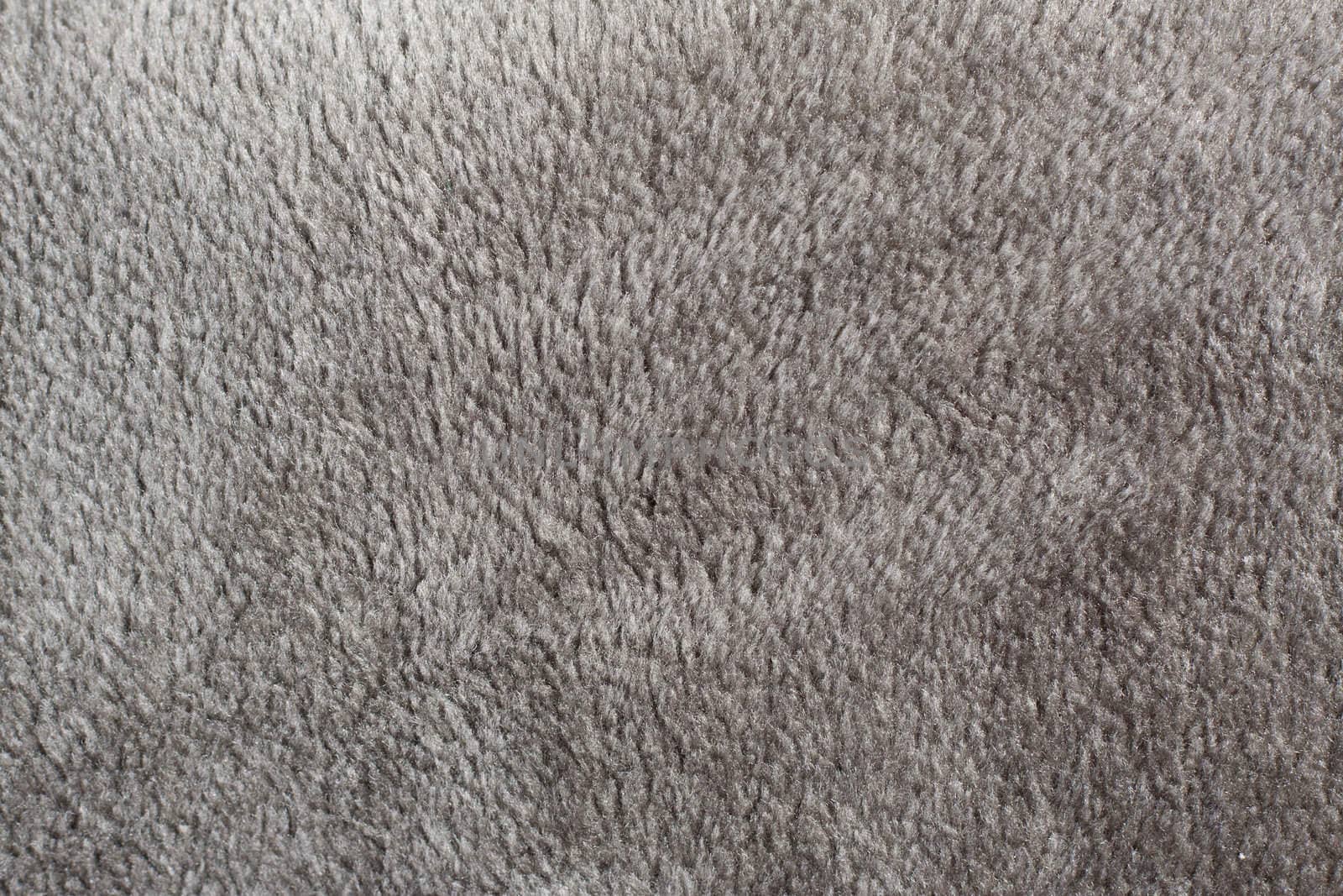 fake fur closeup as texture