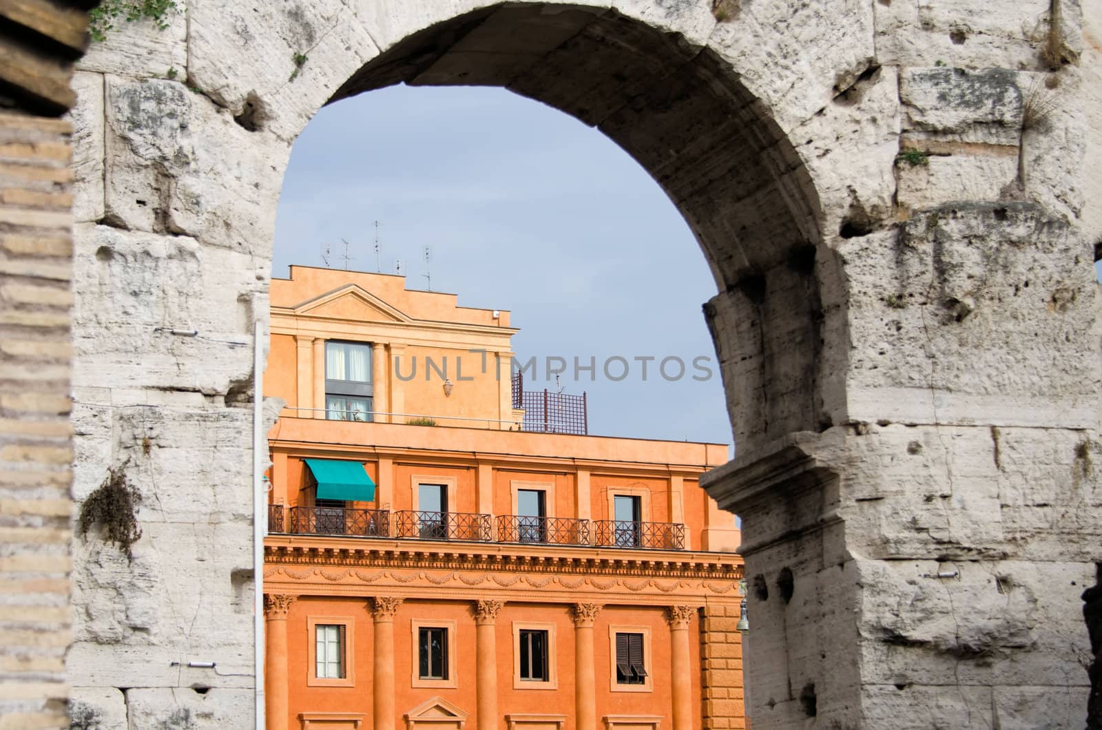 the Colosseum in Rome