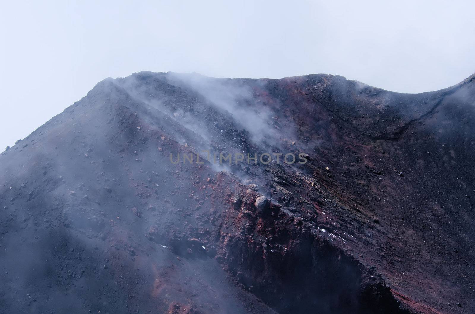 the Etna volcano