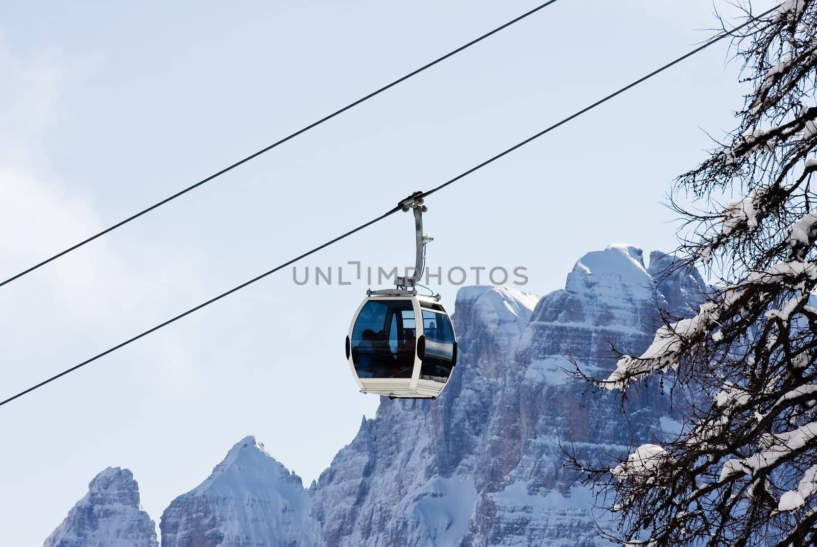 Ski resort Madonna di Campiglio. Italy