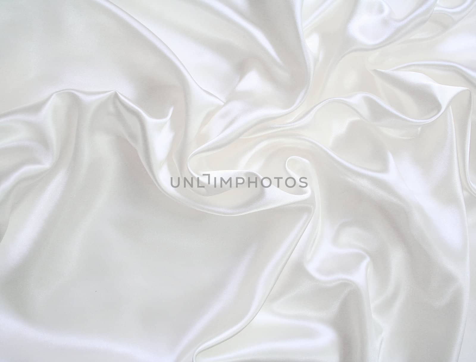 Smooth elegant white silk as wedding background