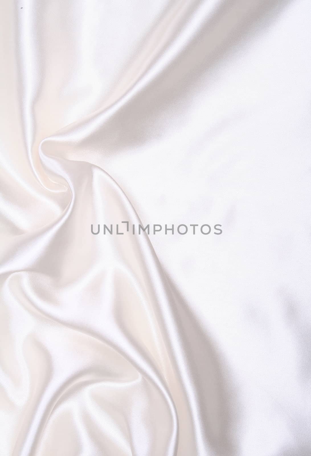 Smooth elegant white silk can use as wedding background 