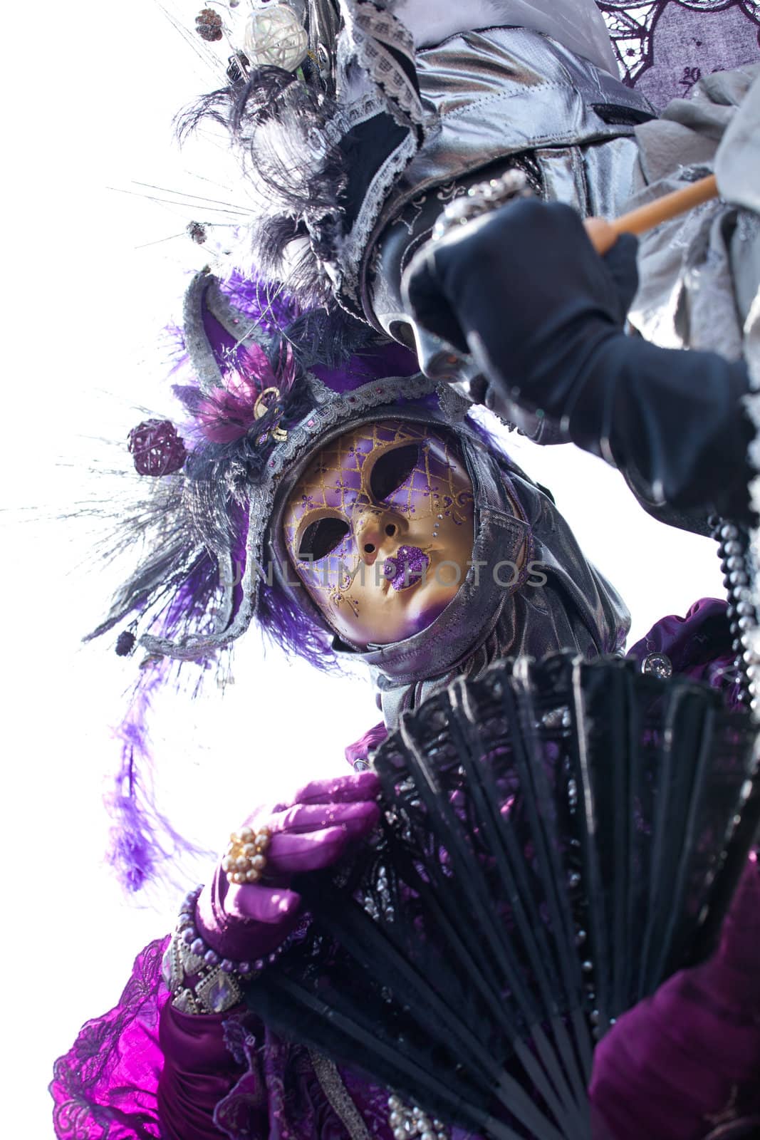 Masks in the Venice carnival