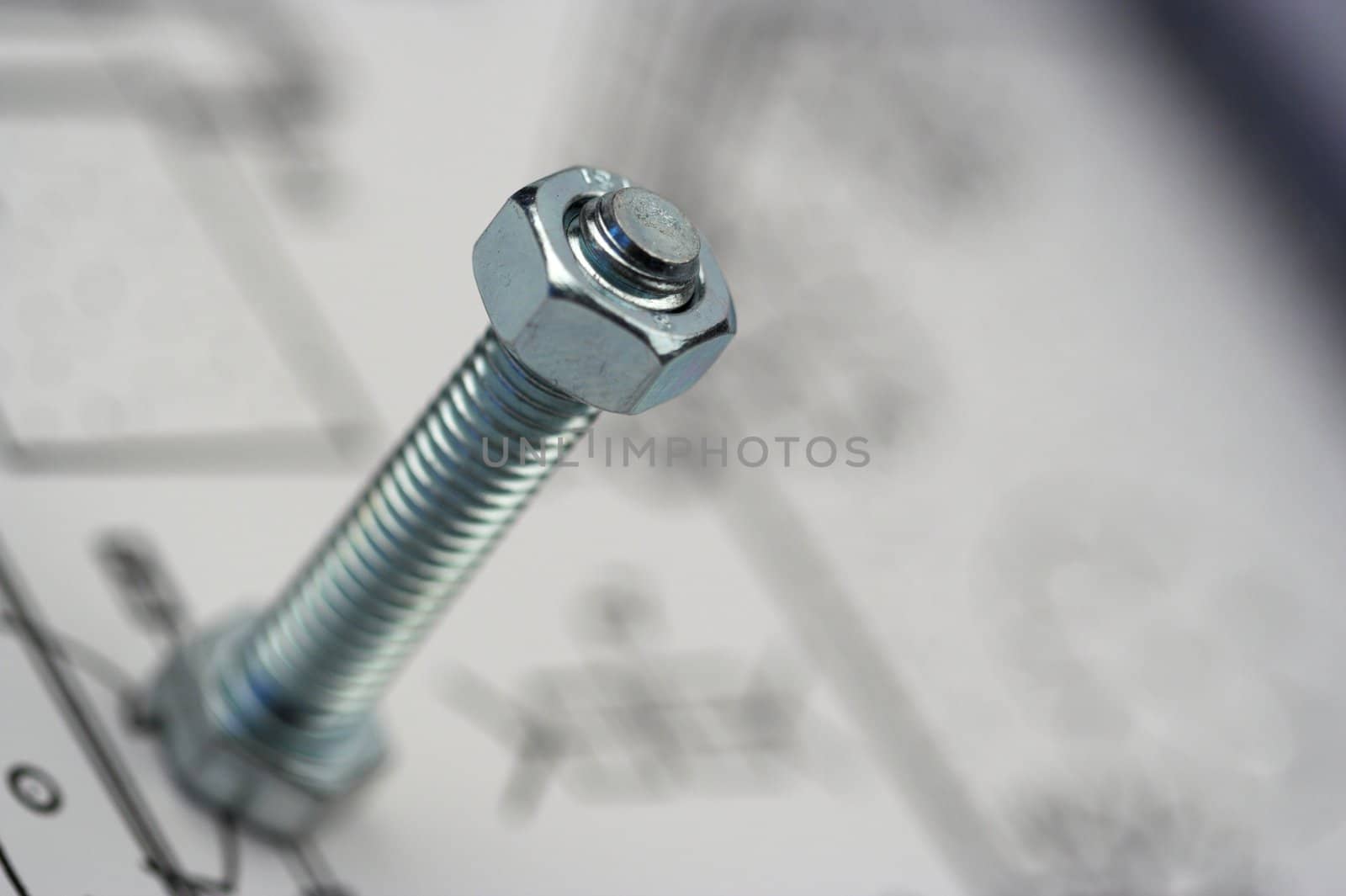 Nut and bolt by alexkosev