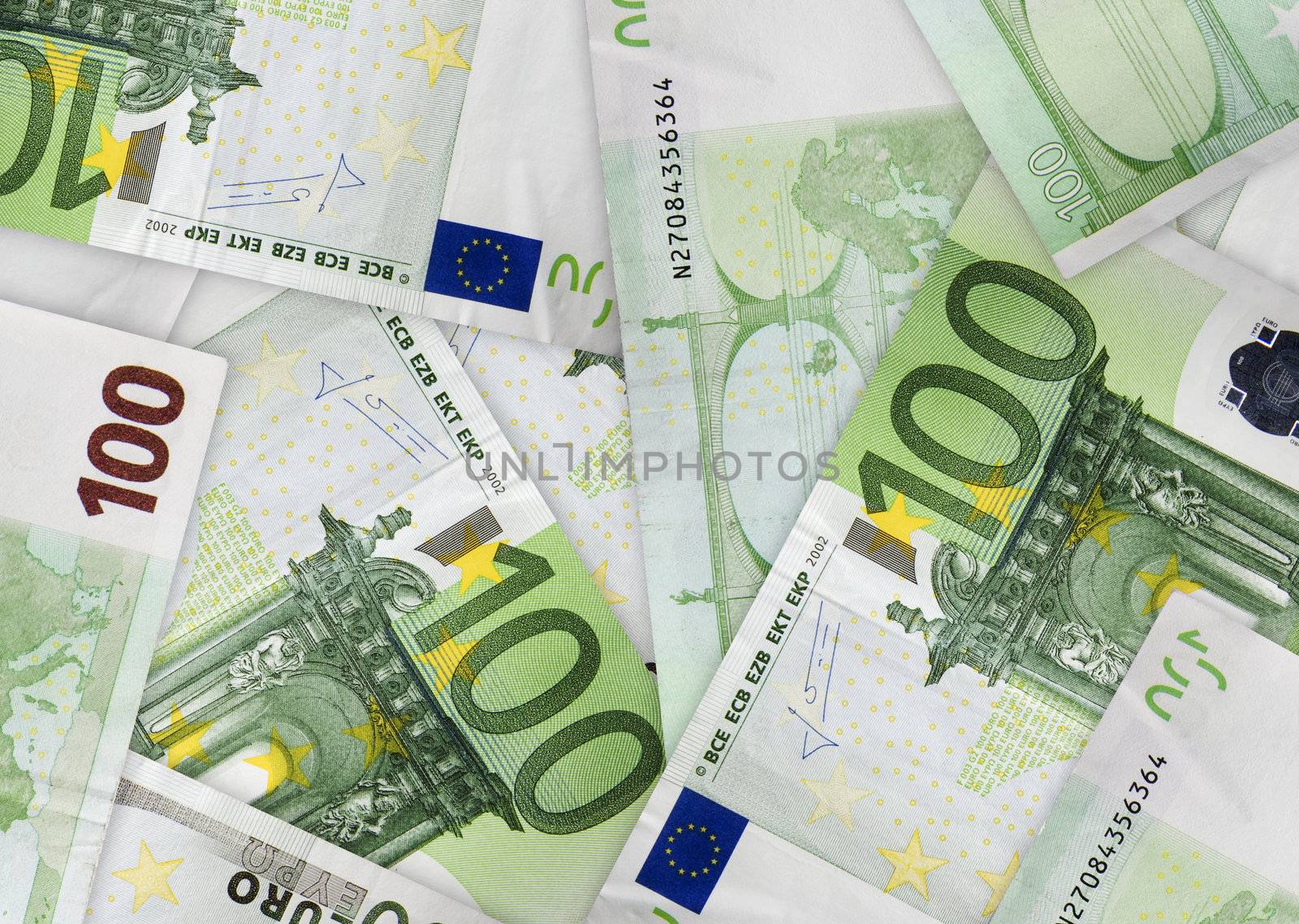 Lot of European Union money, currency Euro.

Studio shot, composite.