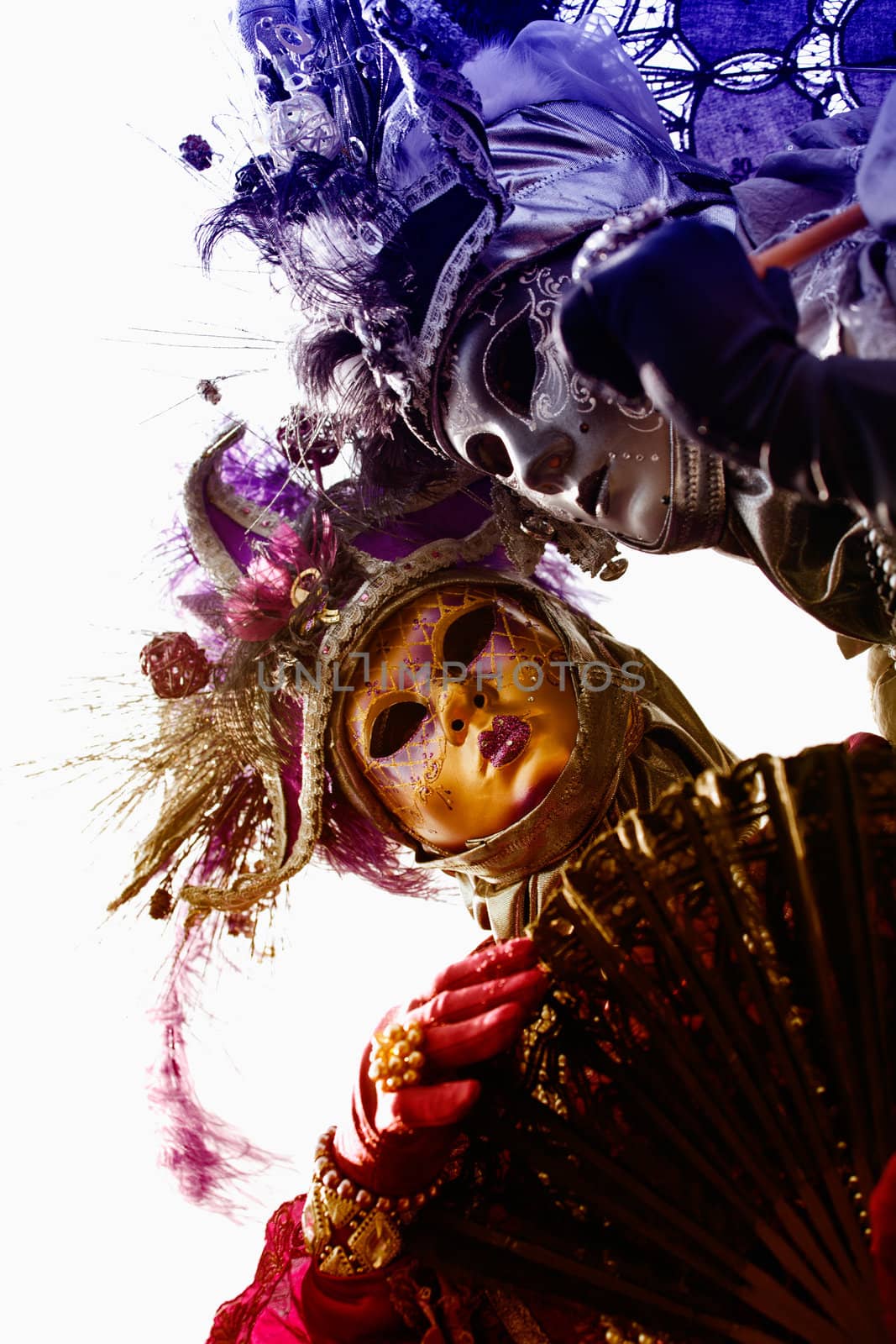 Masks in the Venice carnival