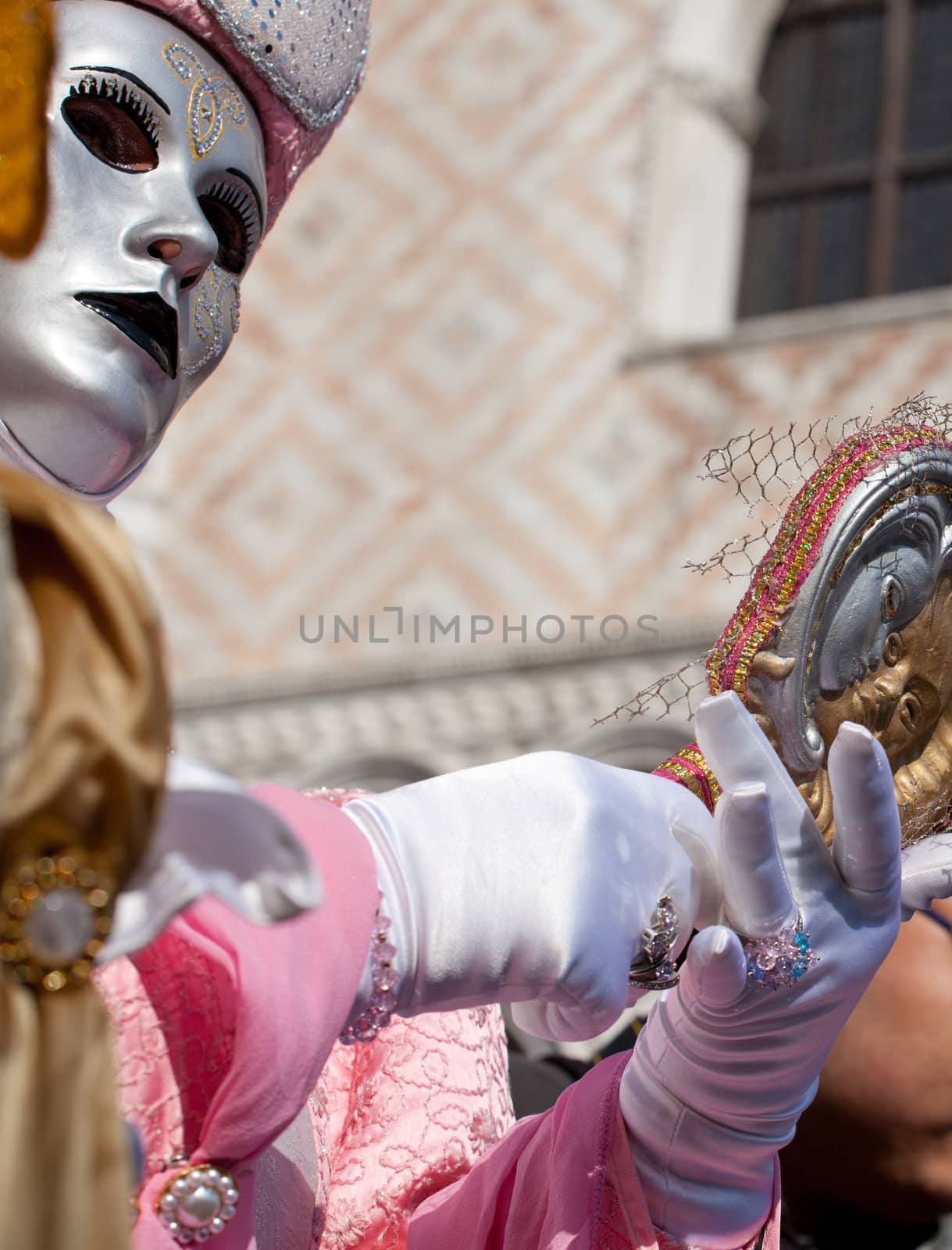 Mask in the Venice carnival