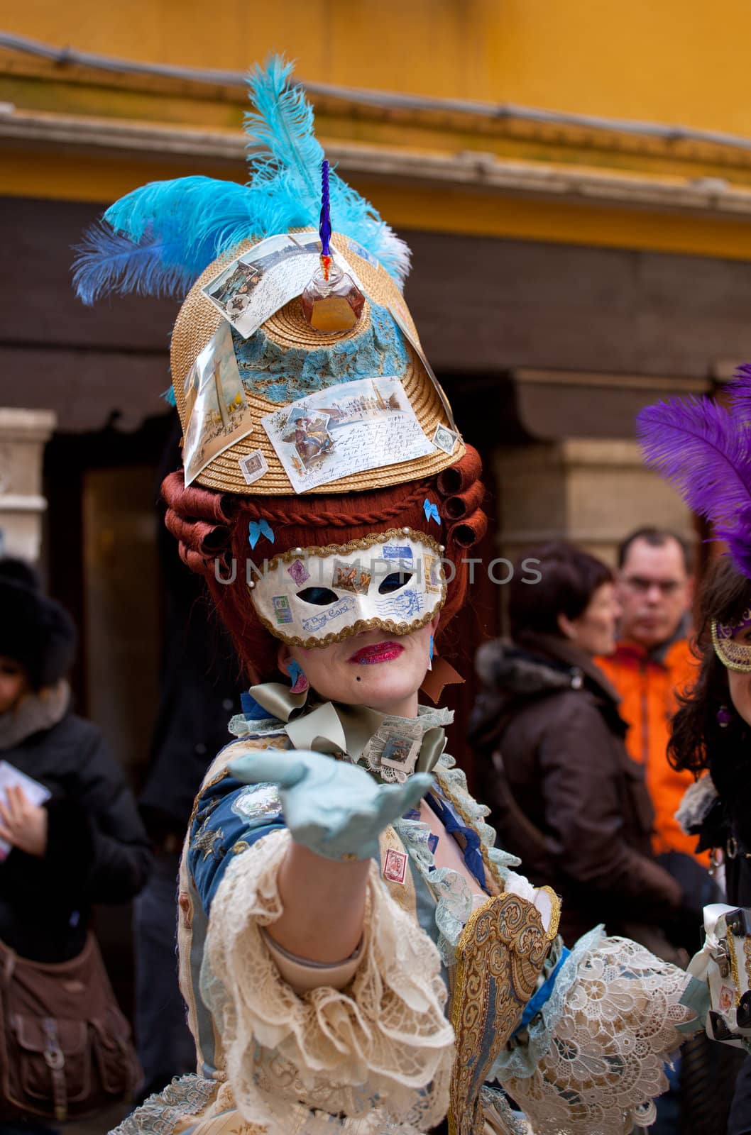 Mask in the Venice carnival