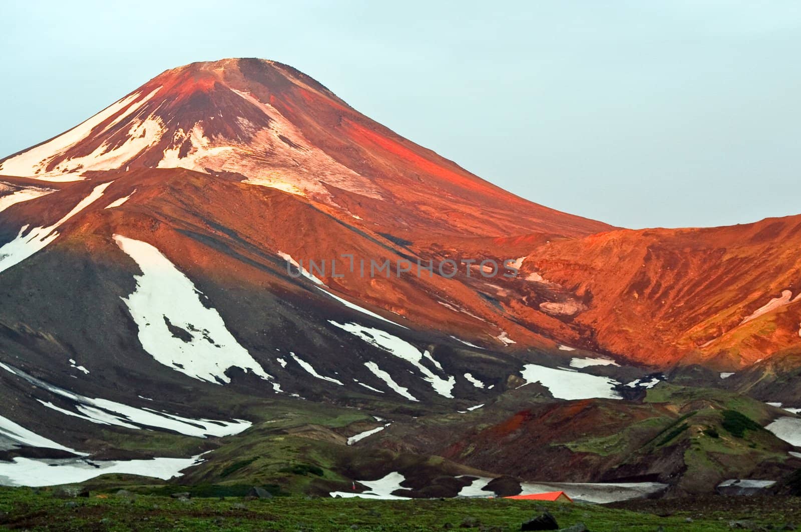 Kamchatka; volcano Avachinsky