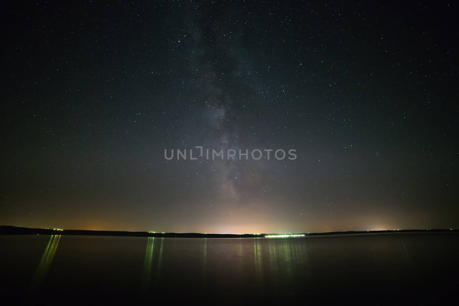night sky of Croatia - long exposure photo