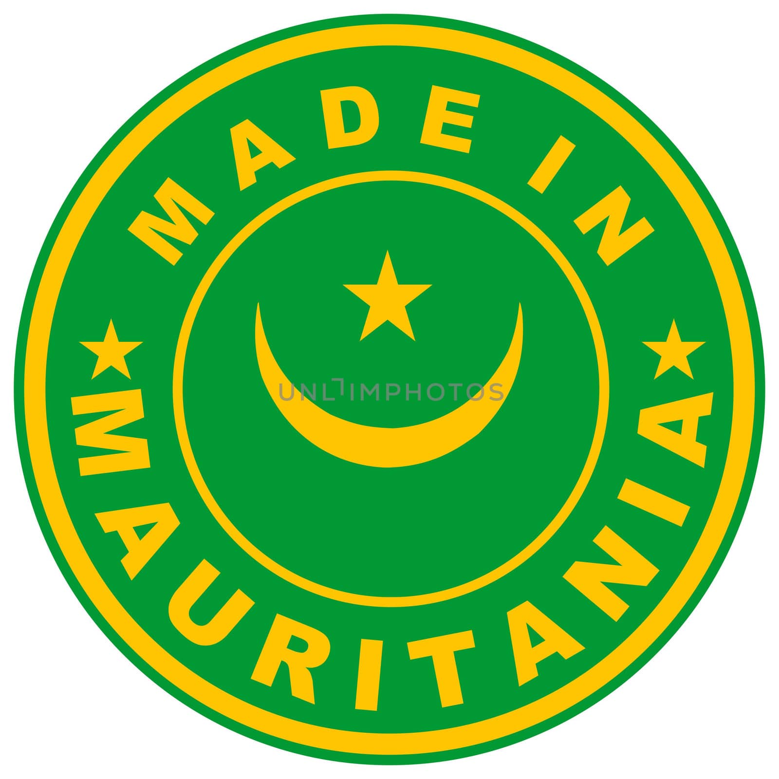 very big size made in mauritania country label