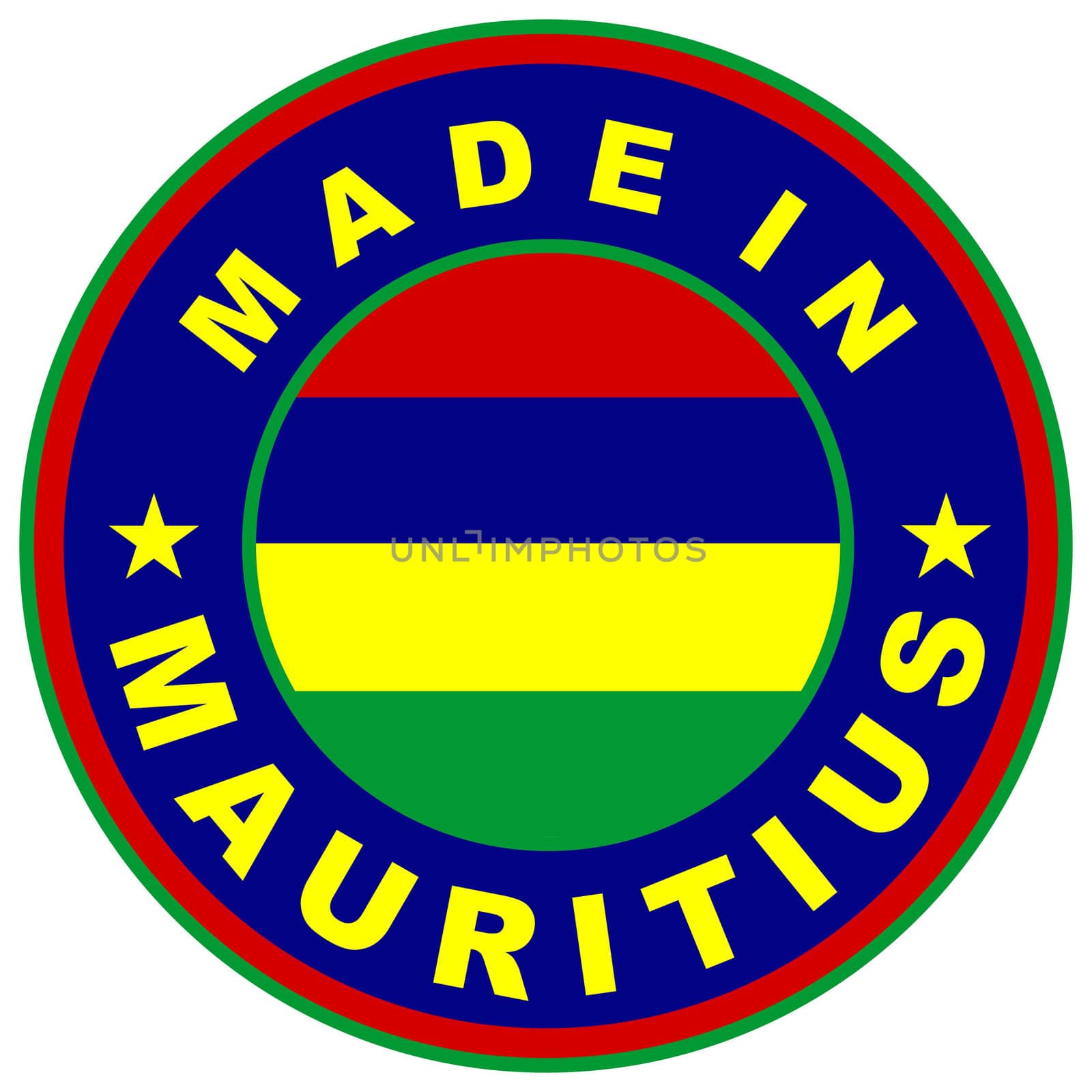 very big size made in mauritius country label