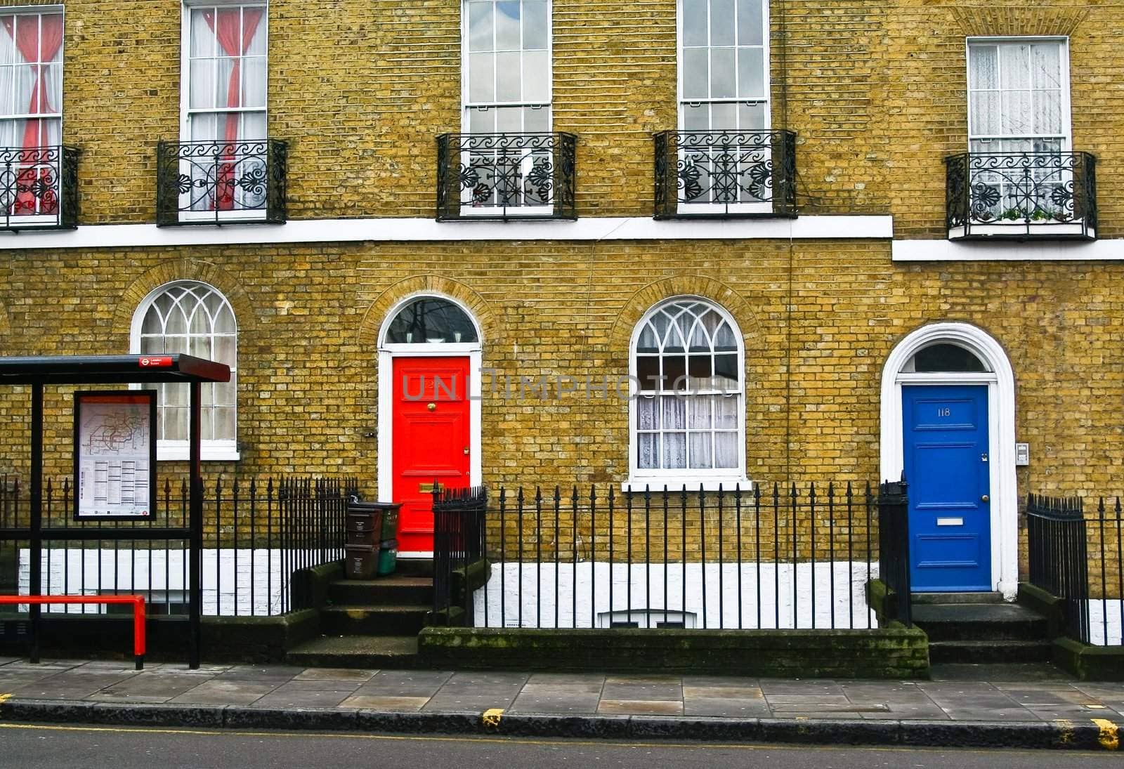 Building in the street of London