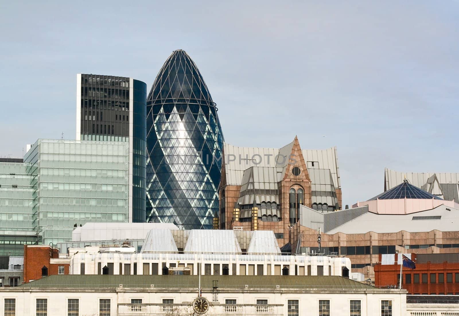 London City skyline by nikolpetr