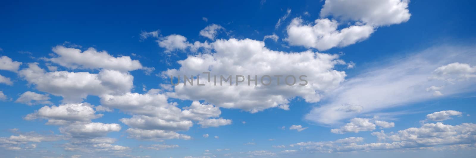 Clouds and blue sky by cfoto