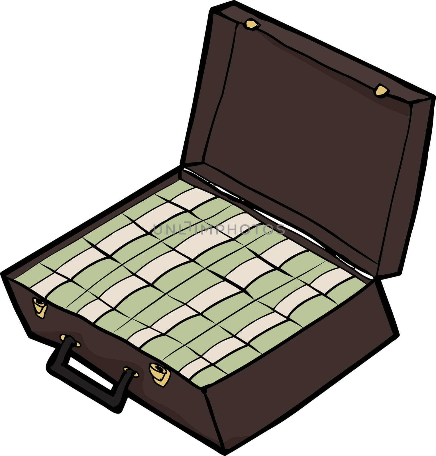 Suitcase of Cash by TheBlackRhino