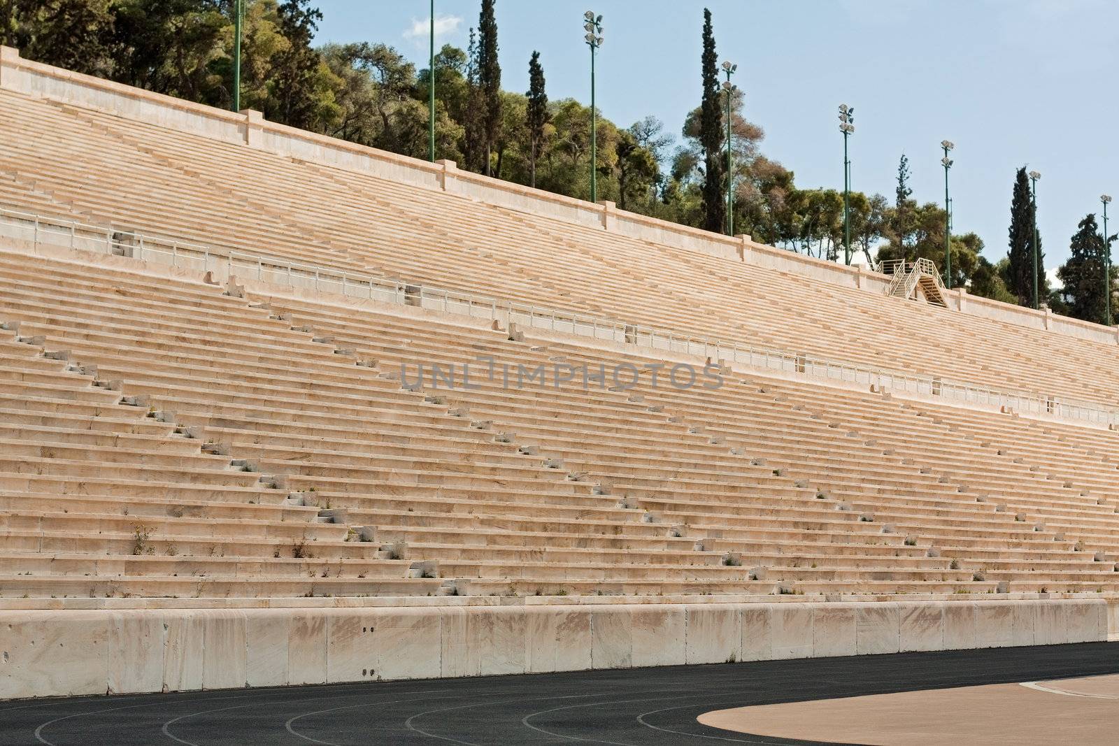 Panathenian Stadium in Athens, Greece by Brigida_Soriano