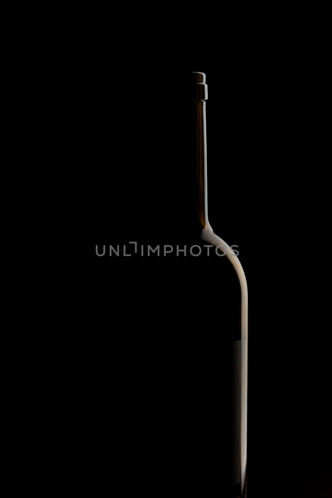 wine bottle by agg