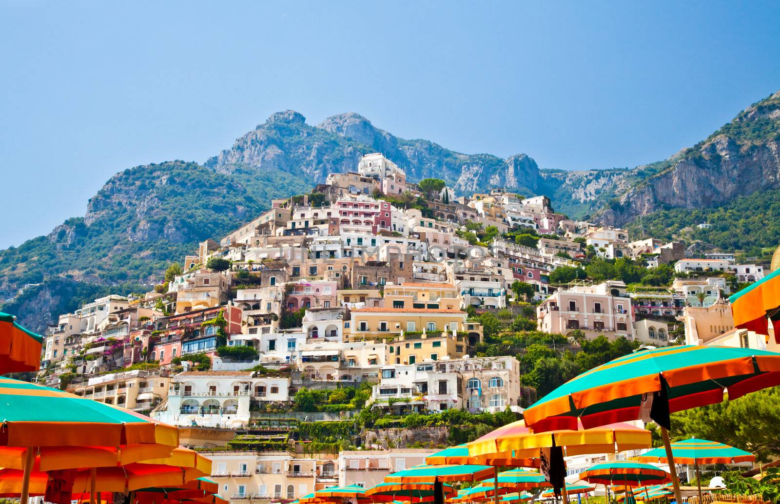 Positano is a village and comune on the Amalfi Coast (Costiera Amalfitana), in Campania, Italy.