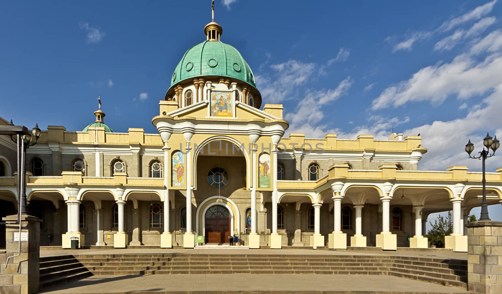 Bole Medhane Alem Church in Addis Ababa, Ethiopia