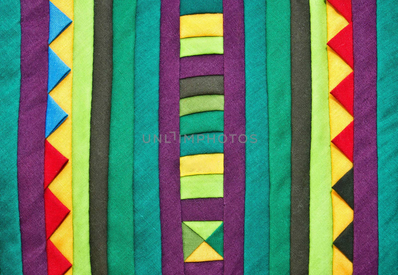 Texture of colorful cloth
