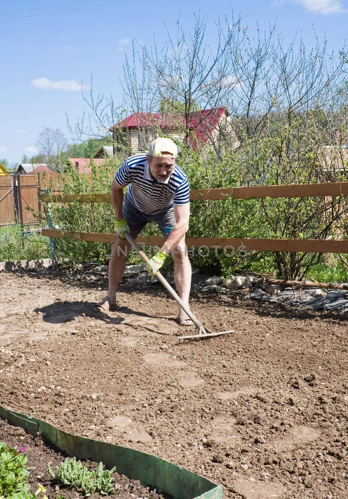 Spring works in the garden by nikolpetr