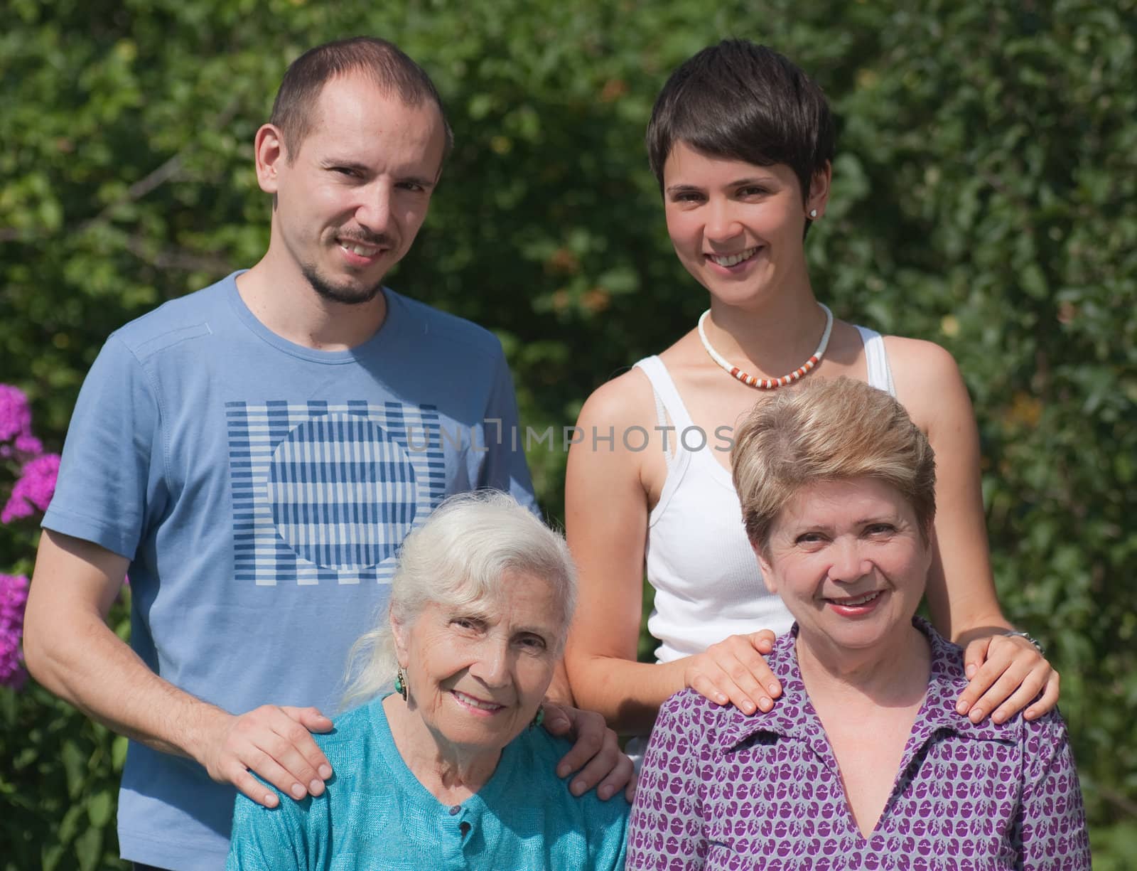 Three generations of family by nikolpetr