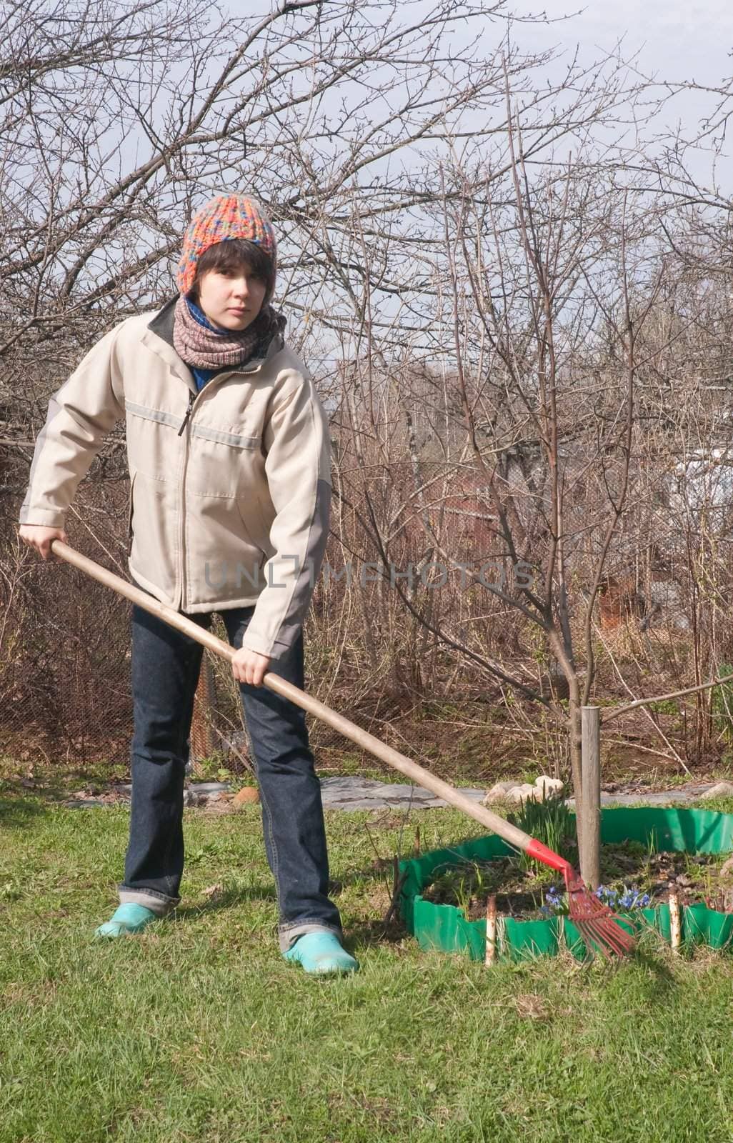 Spring works in the country by nikolpetr