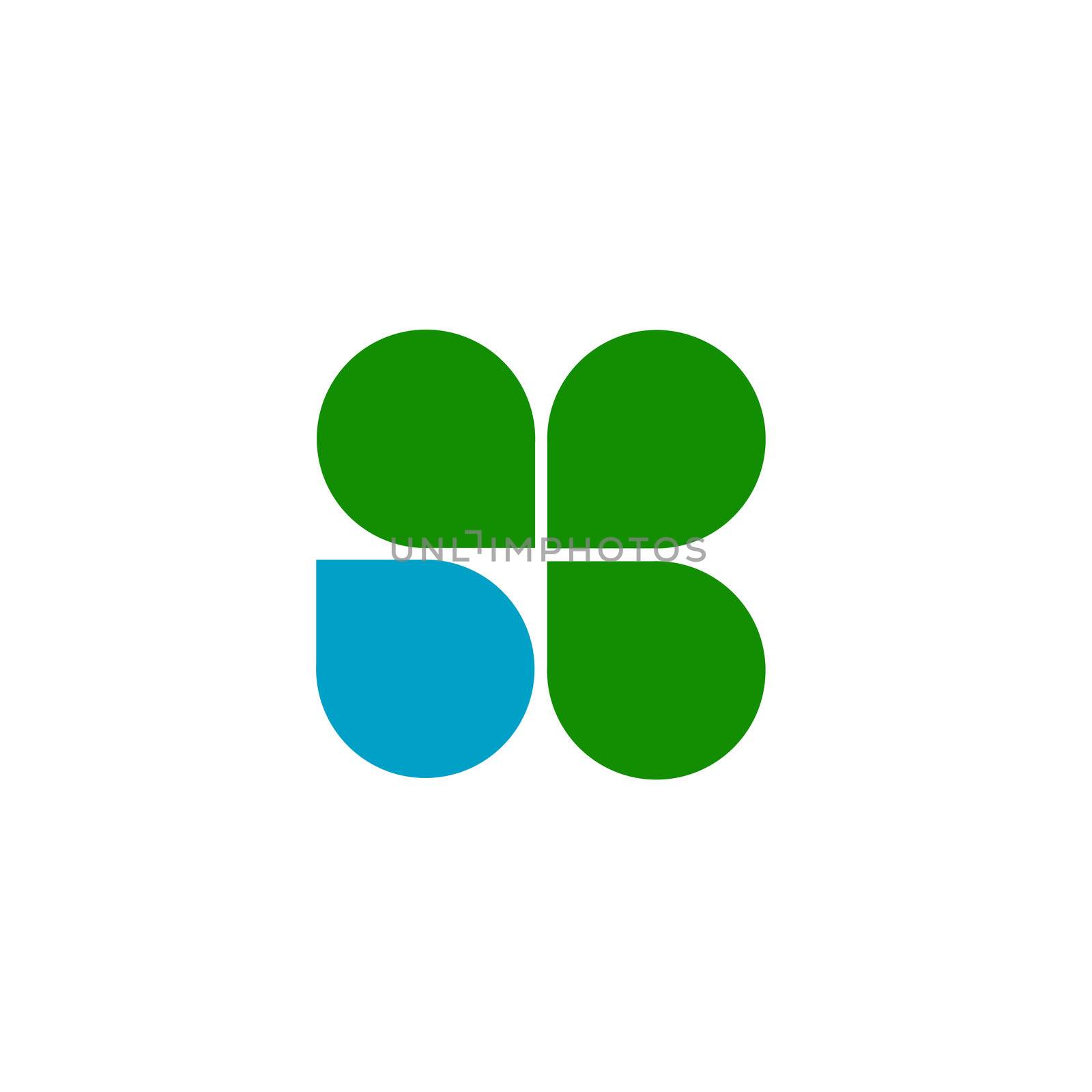 Four leaves logo by shawlinmohd