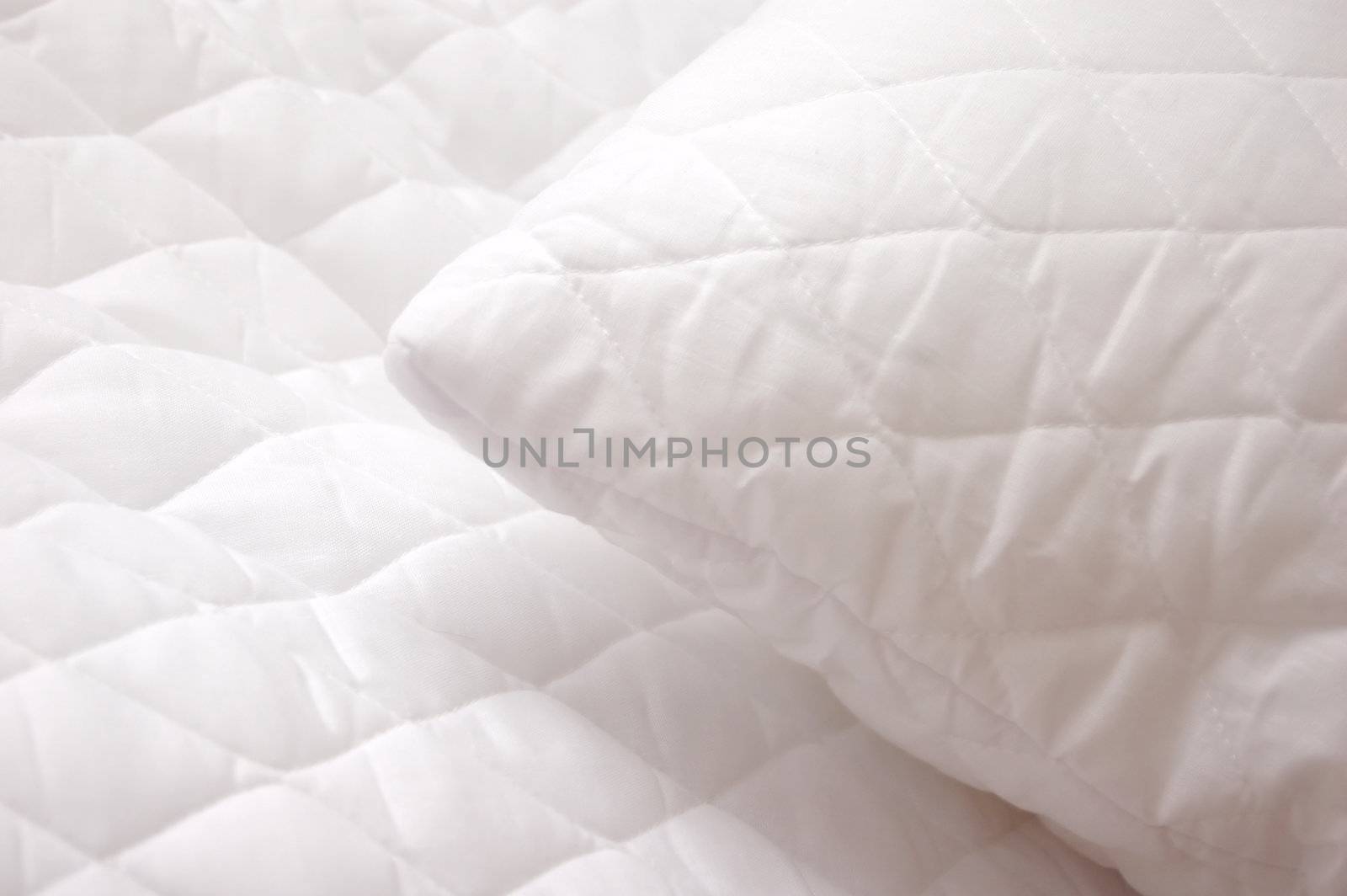 Soft white pillows