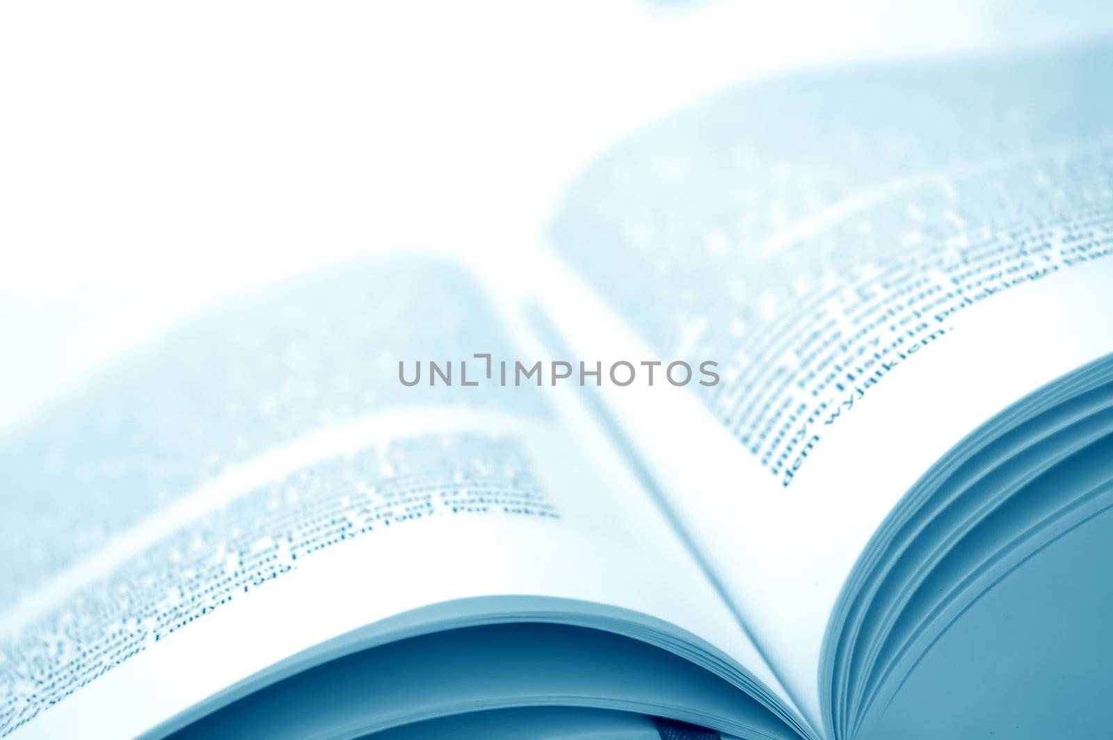 Opened book by photocreo