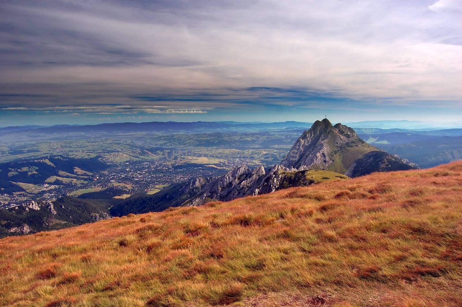 Tatra Mountains landscape (Giewont peak)