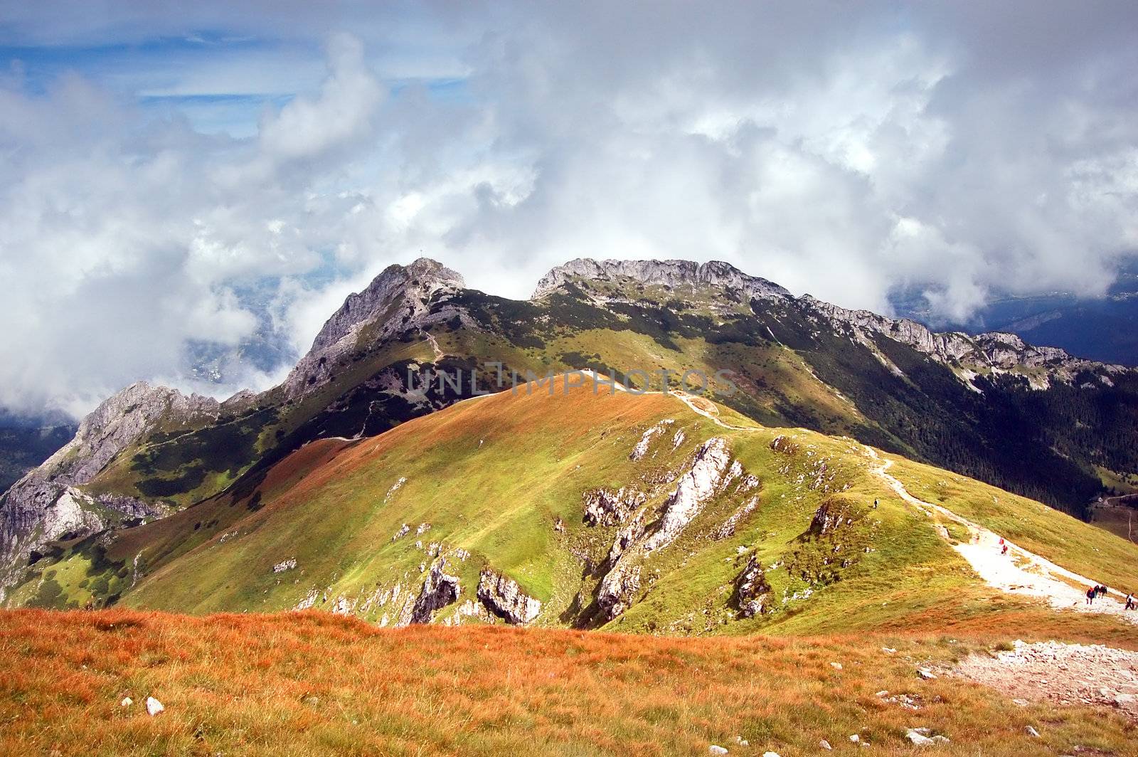 Tatra Mountains landscape (Giewont peak)