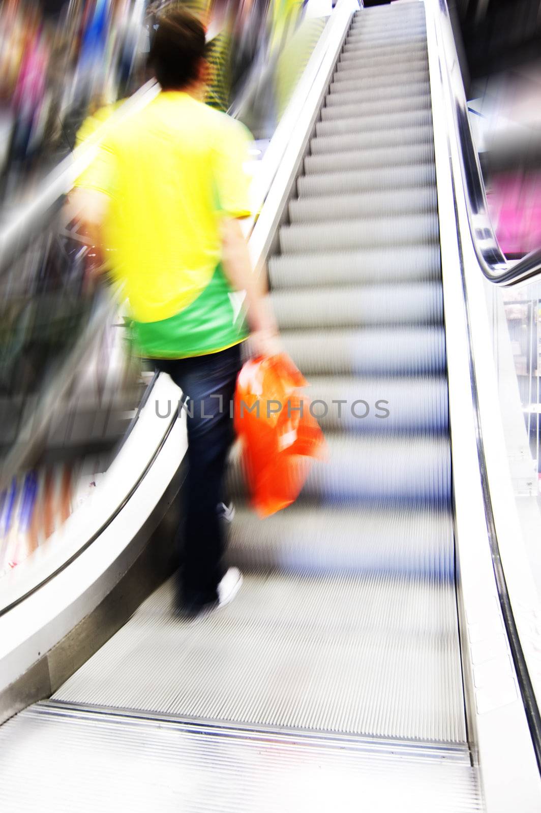 Shopping abstact by photocreo