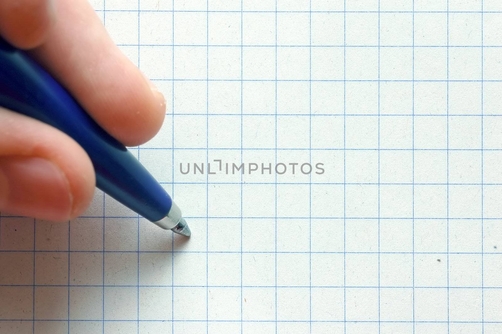 Writing a message - blank piece of paper. Background ready to use!