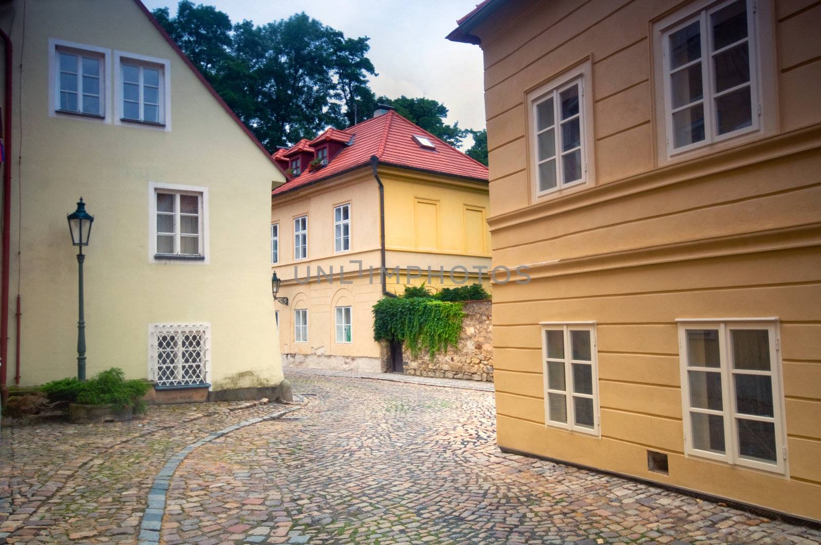 Prague. Old architecture, charming streets and buildings