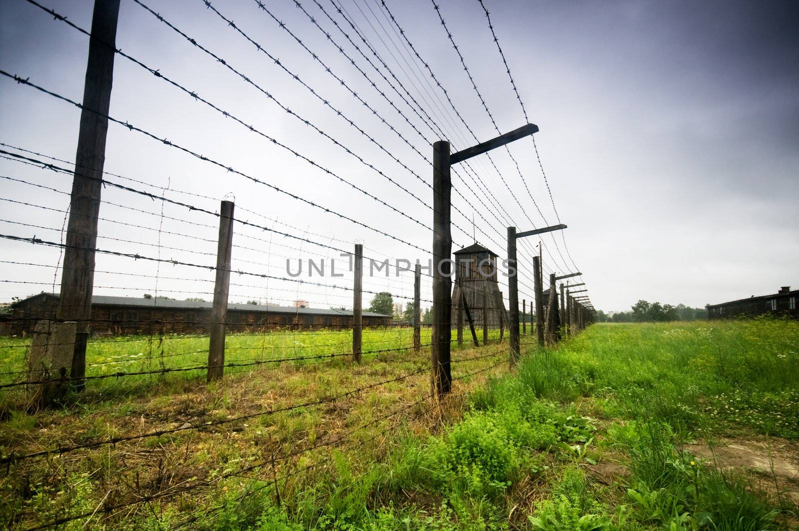 Majdanek - German concentration camp in Poland. 