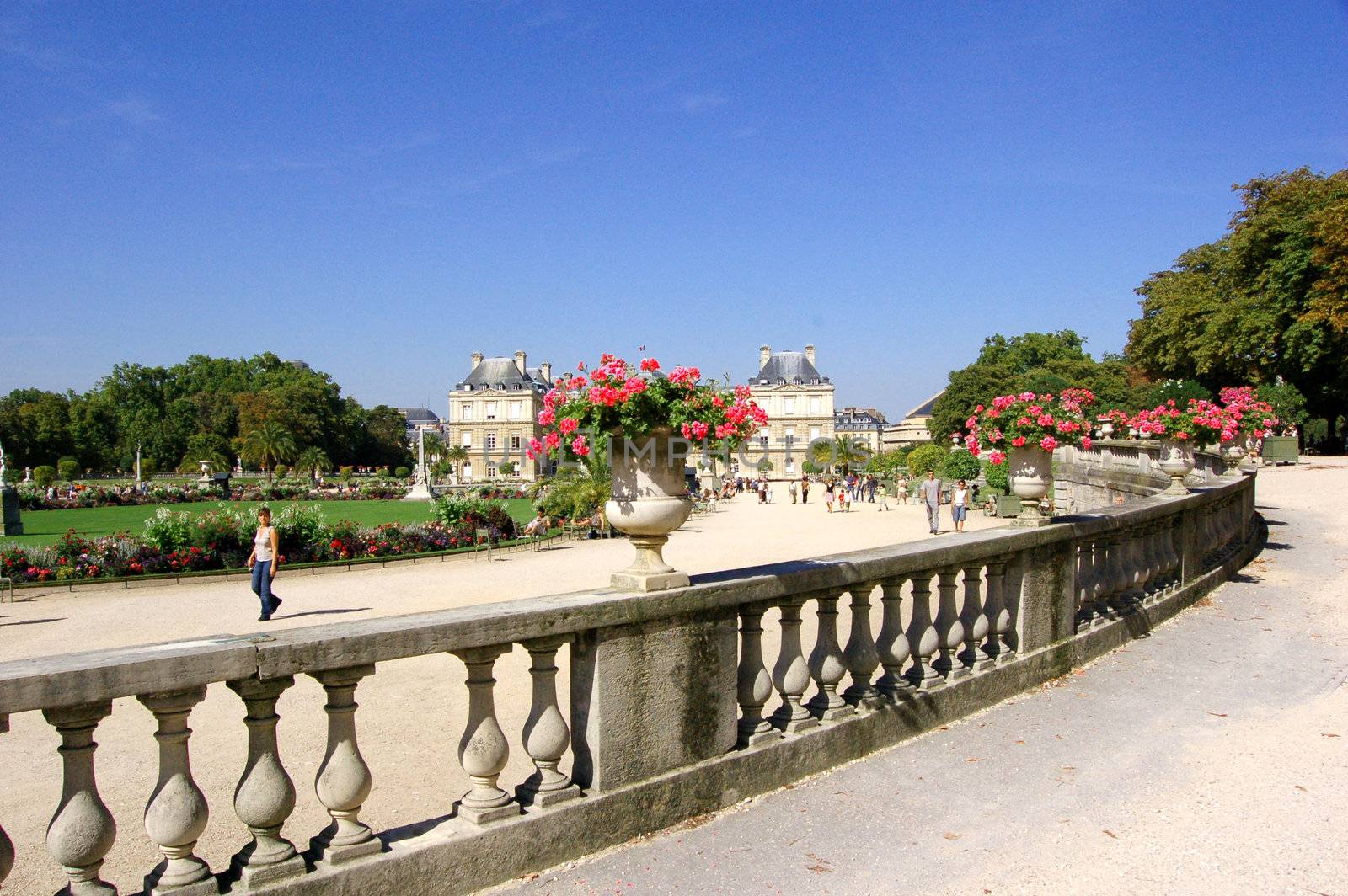 Green park, Paris France