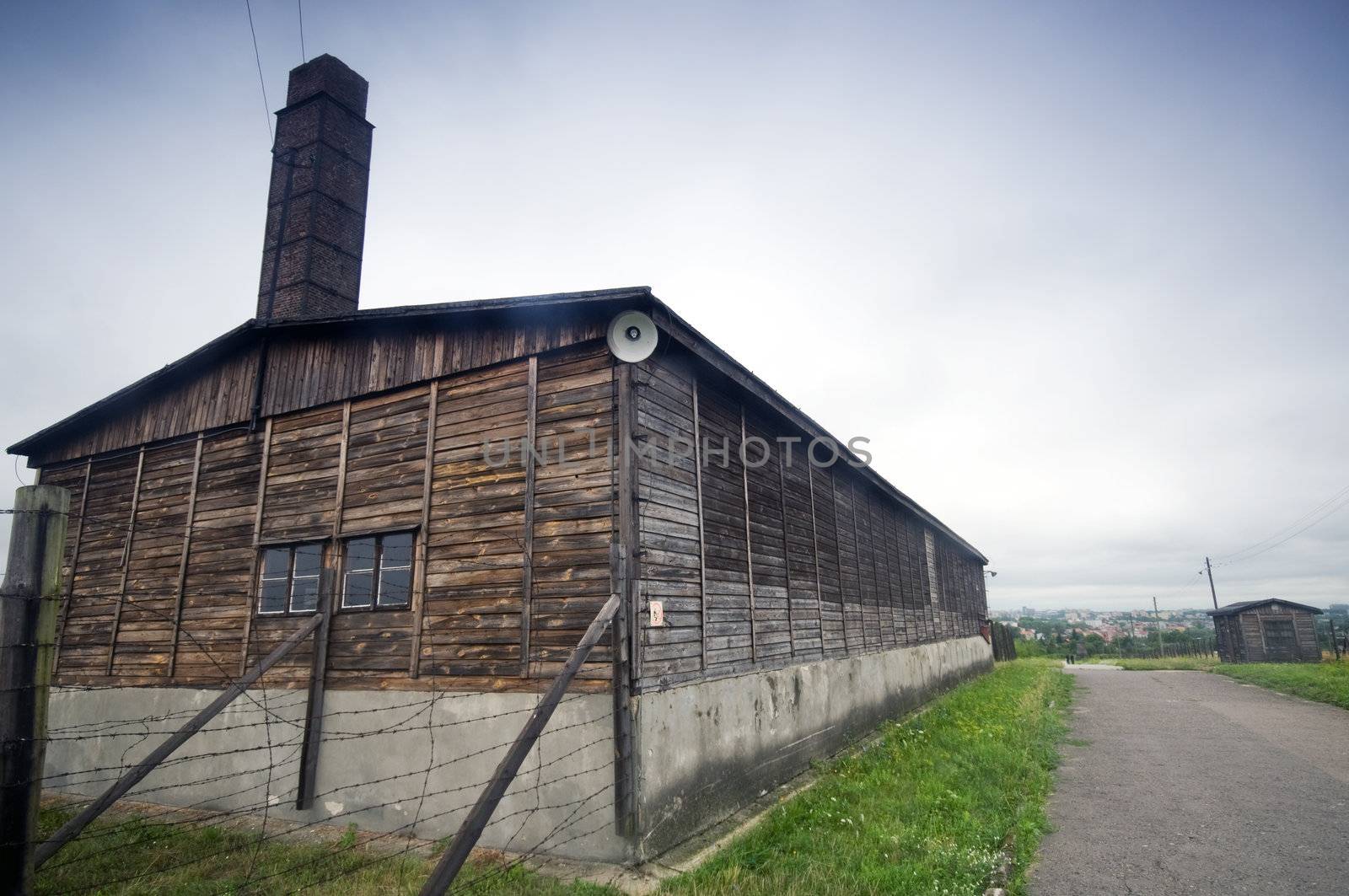 Majdanek - German concentration camp in Poland. 