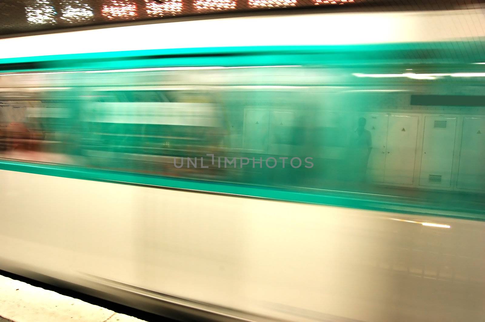 Underground motion subway