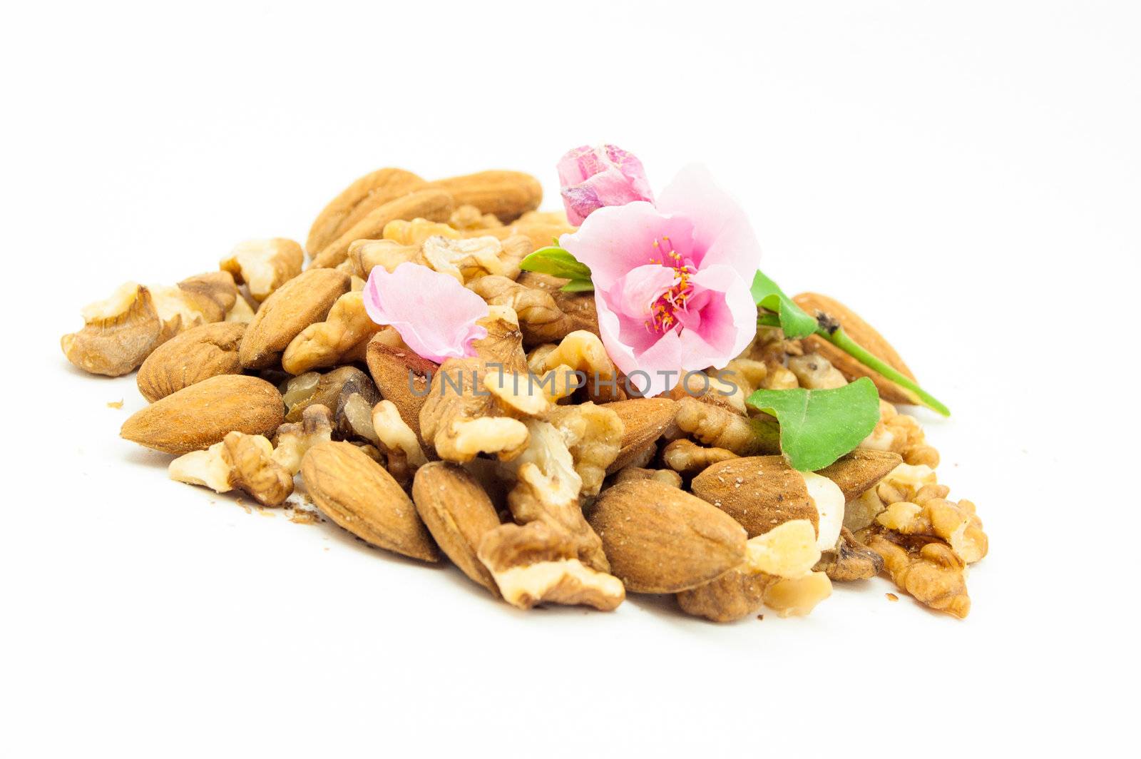 Almonds and nuts by saap585